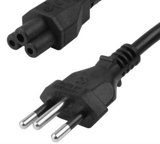 Imagem ilustrativa de Cabo de força rabicho 3 pinos